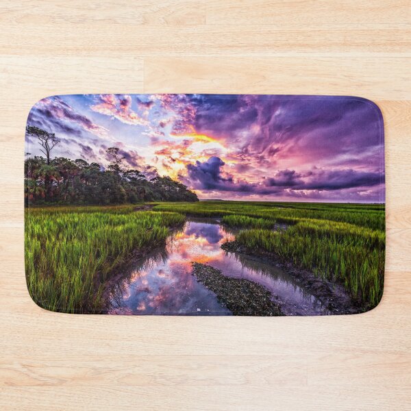 Item preview, Sunrise over the marsh designed and sold by GestaltImagery.