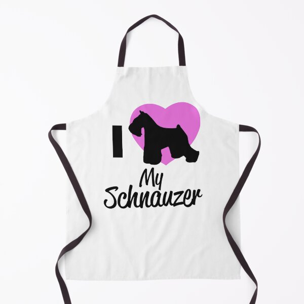 Item preview, I Heart My Schnauzer Novelty Graphic print for Dog Lovers designed and sold by nikkidawn74.