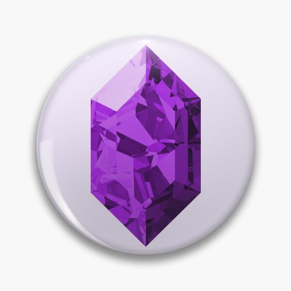 Item preview, Purple Rupee Shattered Crystal designed and sold by gemdesignco.
