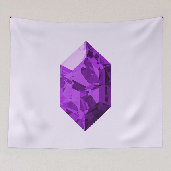 Item preview, Purple Rupee Shattered Crystal designed and sold by gemdesignco.