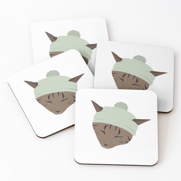 Item preview, Cat in Knit Hat designed and sold by JWGraphics.