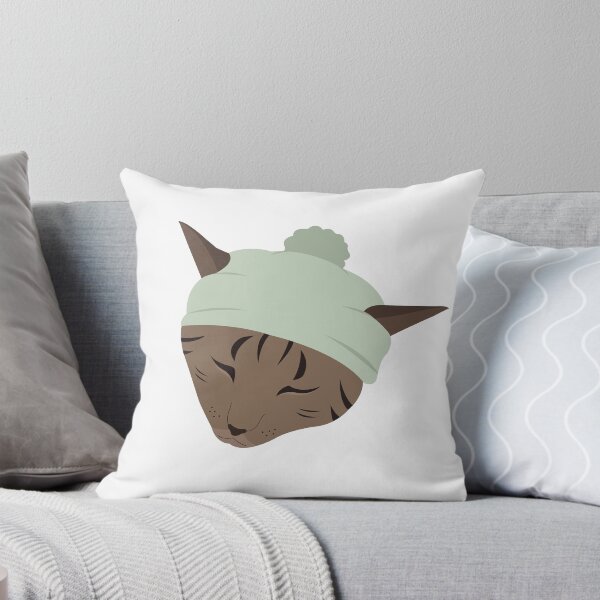Item preview, Cat in Knit Hat designed and sold by JWGraphics.