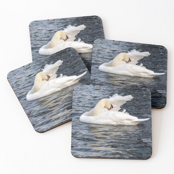 Item preview, Swan cleans its feathers designed and sold by lena-maximova.