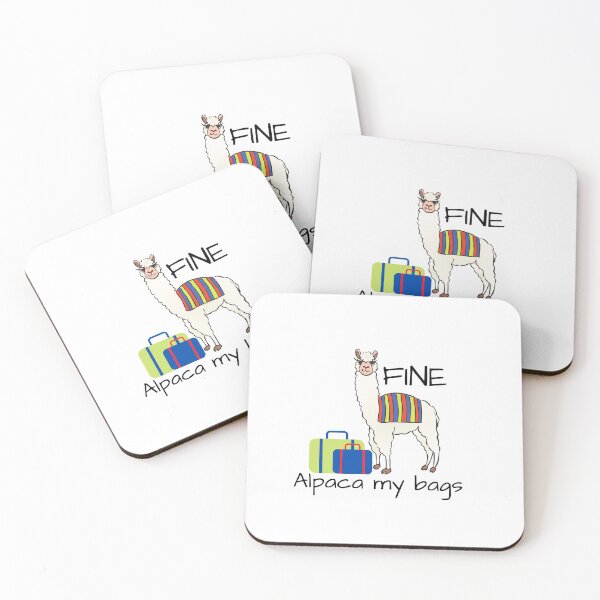 Item preview, Fine, Alpaca My Bags designed and sold by GillyMc.