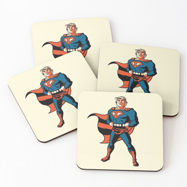 Item preview, Superhero Donald Trump - Republican Party designed and sold by TrendsnHolidays.