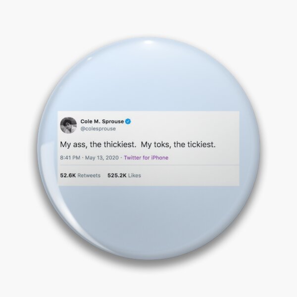 Item preview, Cole Sprouse Tweet designed and sold by Rachel Grace.