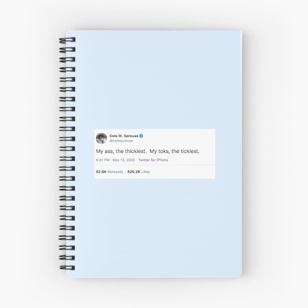 Item preview, Cole Sprouse Tweet designed and sold by Rachel Grace.