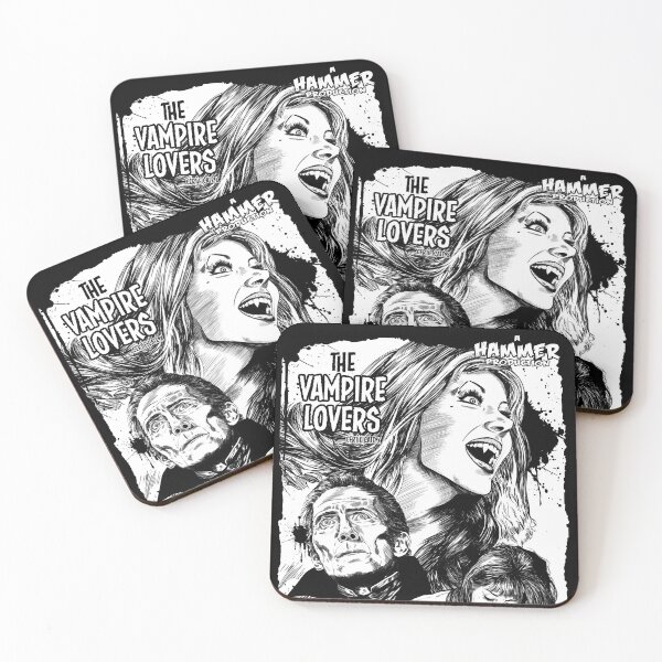 Item preview, The Vampire Lovers - Hammer Horror Art Print designed and sold by William Hazle.
