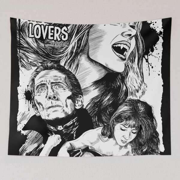 Item preview, The Vampire Lovers - Hammer Horror Art Print designed and sold by William Hazle.