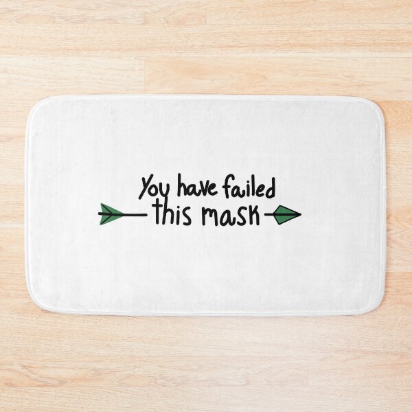 Item preview, Arrow| "you have failed this city (mask)" designed and sold by L-art.