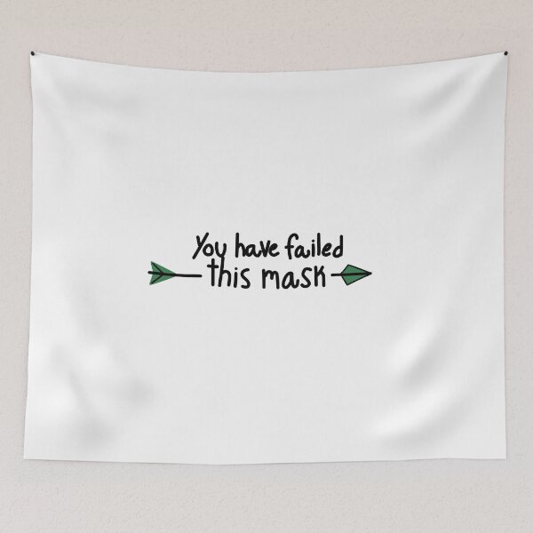 Item preview, Arrow| "you have failed this city (mask)" designed and sold by L-art.