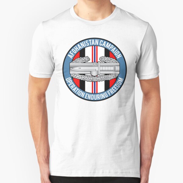 combat action badge t shirt