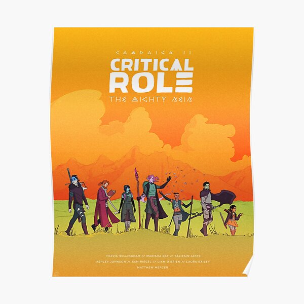 Critical Role Campaign 2, Poster 2 Poster
