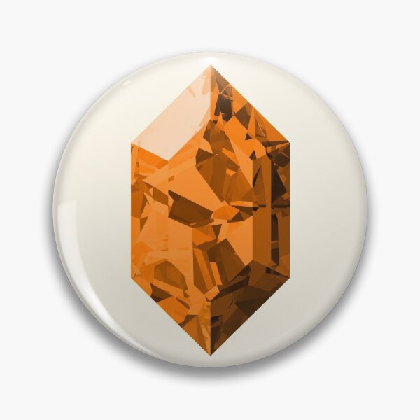 Item preview, Orange Rupee Shattered Crystal designed and sold by gemdesignco.