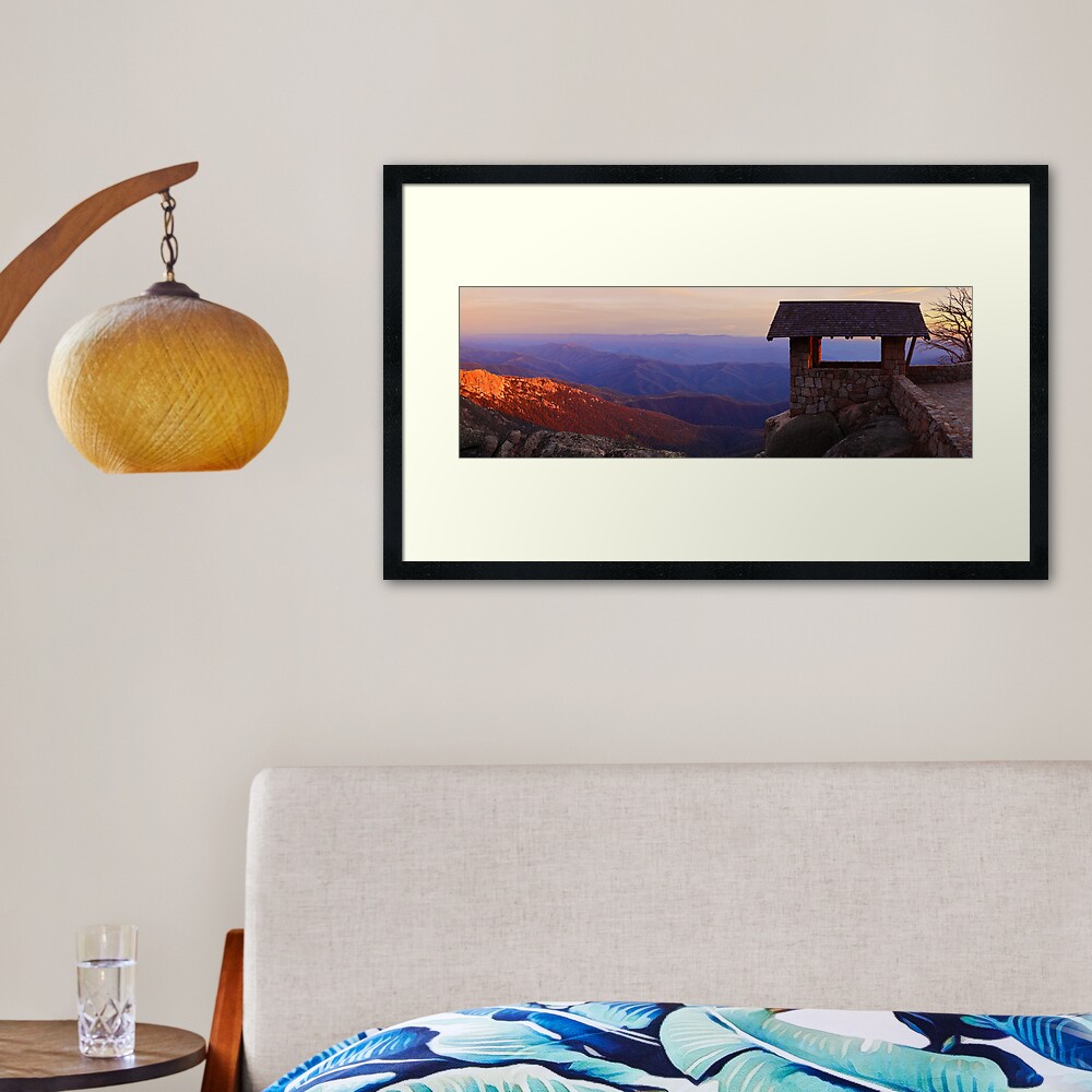The Horn, Mt Buffalo, Victoria, Australia Framed Art Print