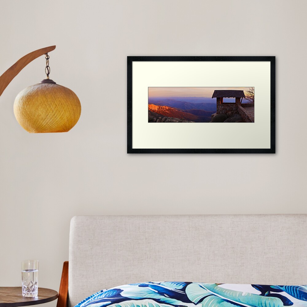 The Horn, Mt Buffalo, Victoria, Australia Framed Art Print