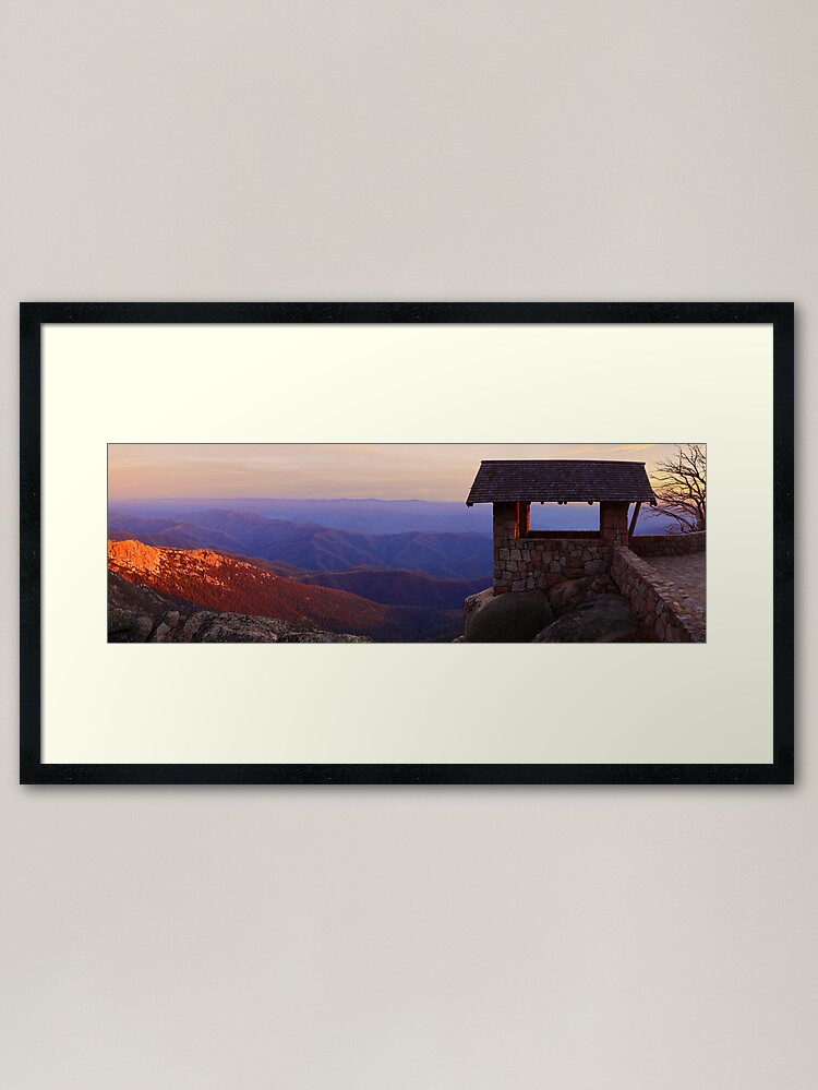 Alternate view of The Horn, Mt Buffalo, Victoria, Australia Framed Art Print