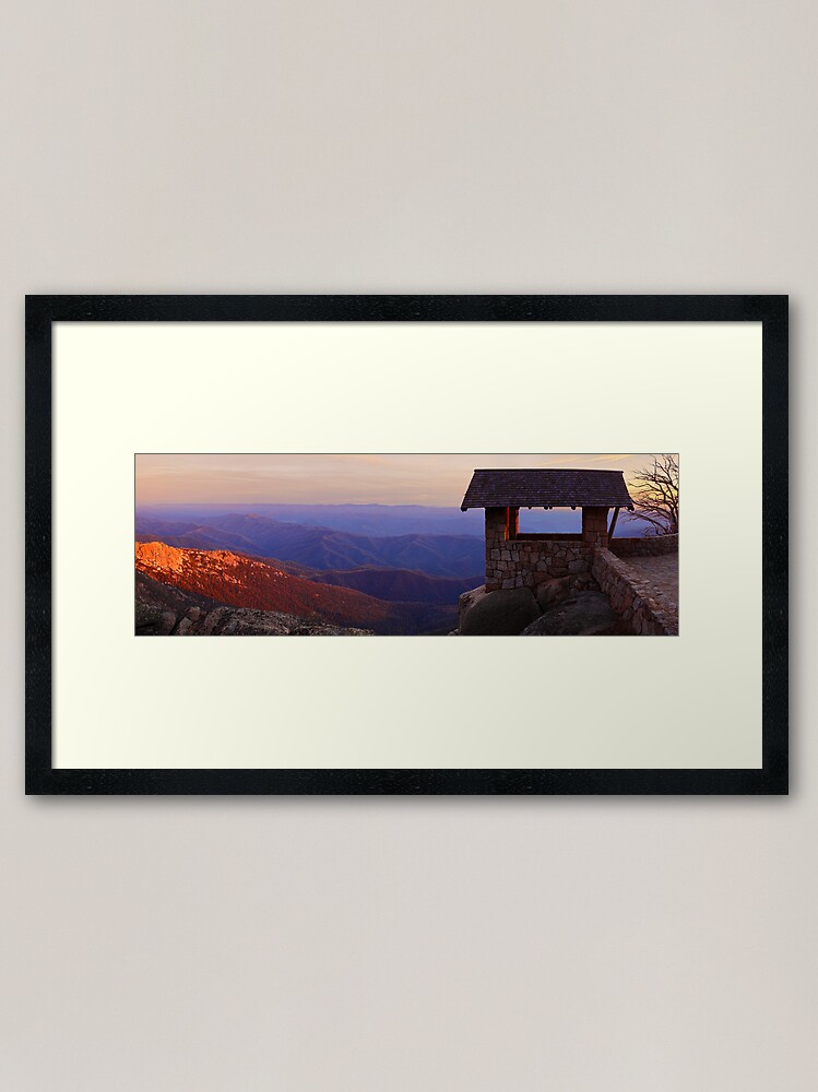 Alternate view of The Horn, Mt Buffalo, Victoria, Australia Framed Art Print
