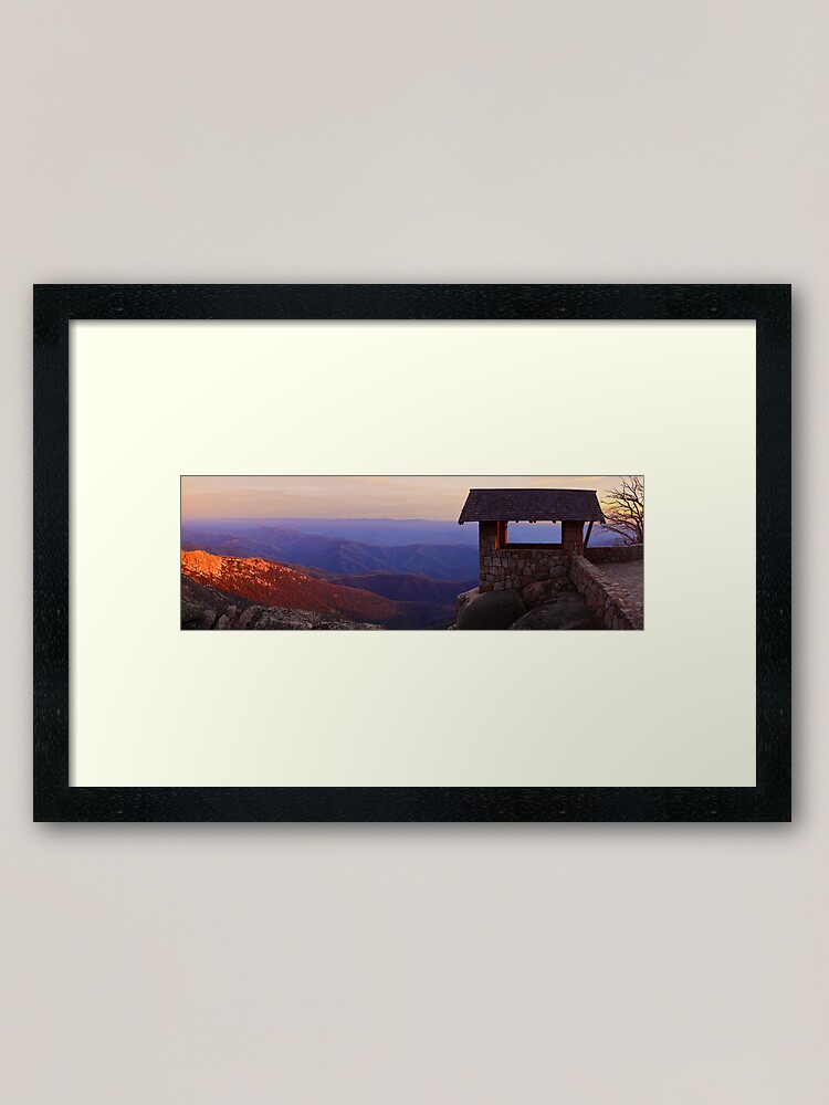 Alternate view of The Horn, Mt Buffalo, Victoria, Australia Framed Art Print