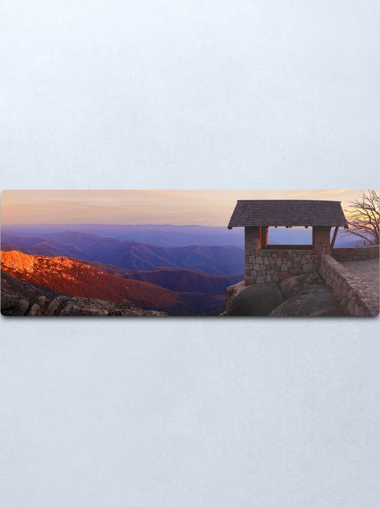 Alternate view of The Horn, Mt Buffalo, Victoria, Australia Metal Print