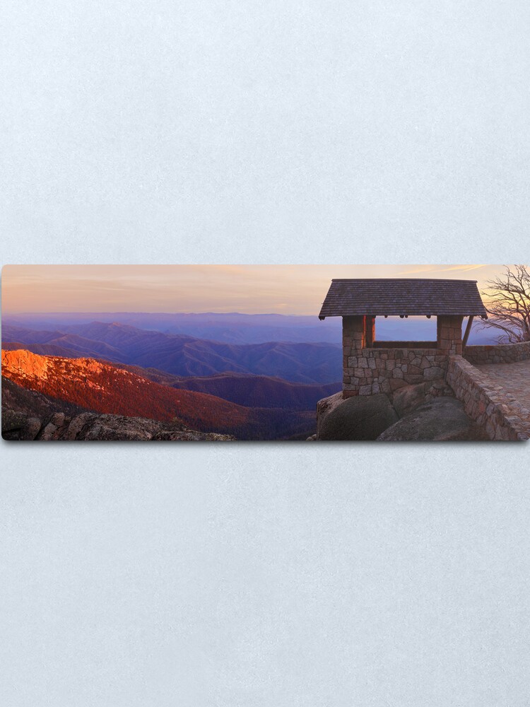 Alternate view of The Horn, Mt Buffalo, Victoria, Australia Metal Print