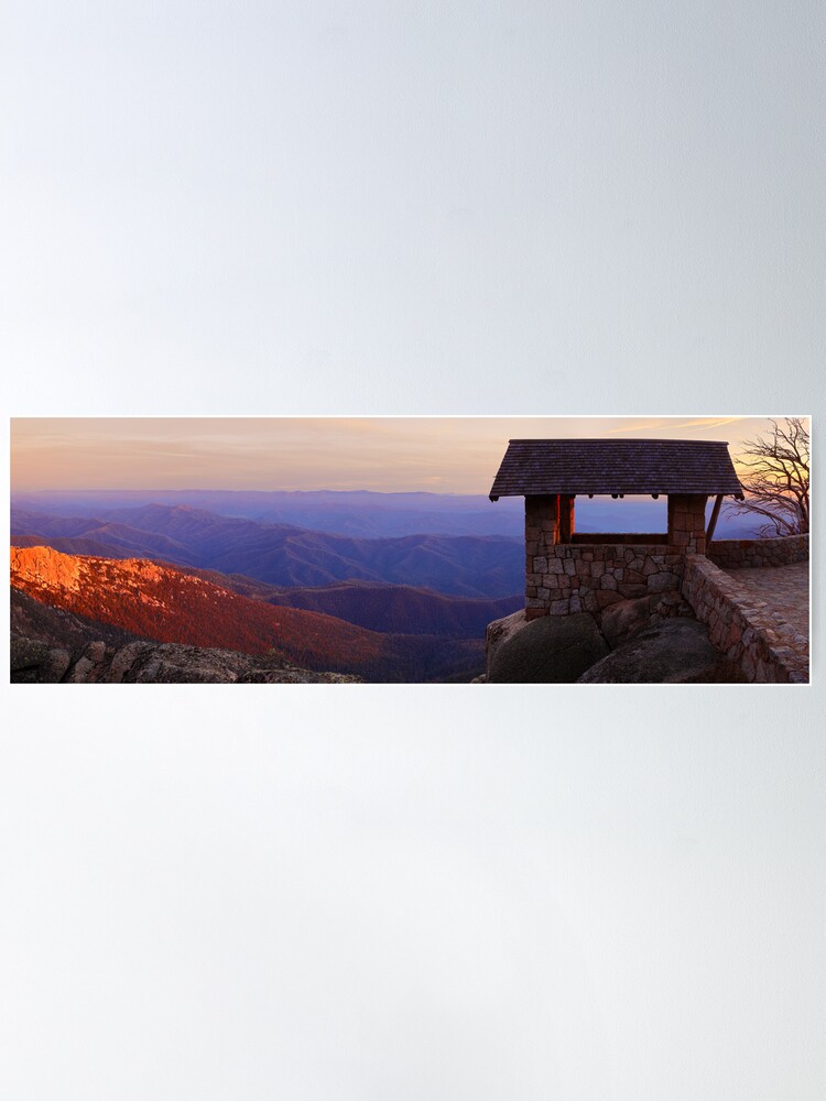 Alternate view of The Horn, Mt Buffalo, Victoria, Australia Poster