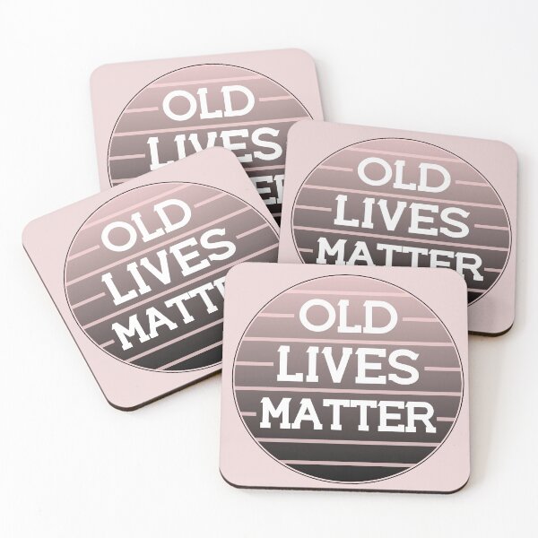 Item preview, Old Lives Matter in Pink Design designed and sold by BleuSky.