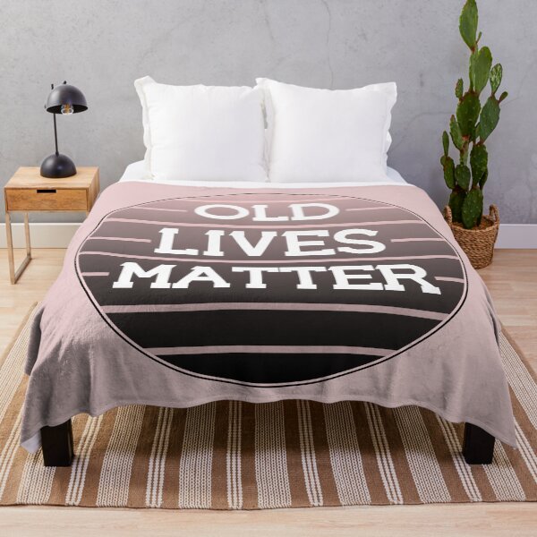 Item preview, Old Lives Matter in Pink Design designed and sold by BleuSky.