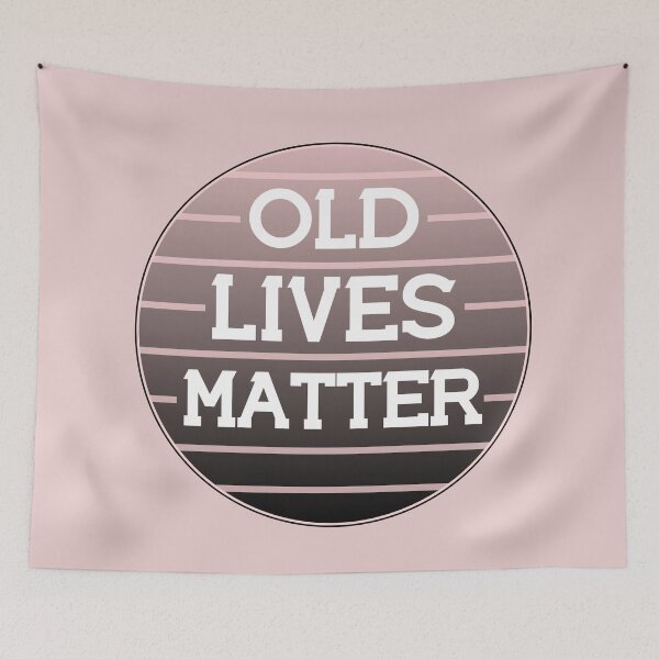 Item preview, Old Lives Matter in Pink Design designed and sold by BleuSky.