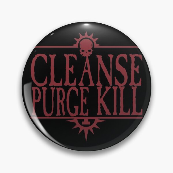 Item preview, Cleanse Purge Kill Gore designed and sold by SideQuest - Scribbled Chaos!.