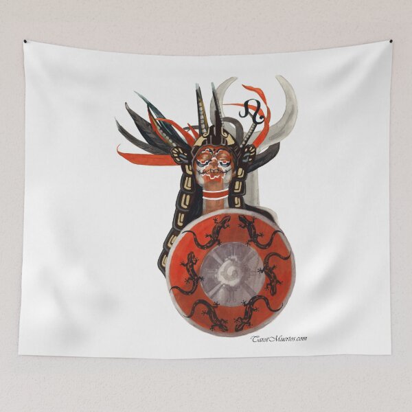 Item preview, Knight of Scepters - Caballero de Cetros designed and sold by tarotmuertos.