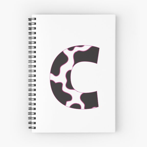Item preview, cow print letter c designed and sold by keeganemma.