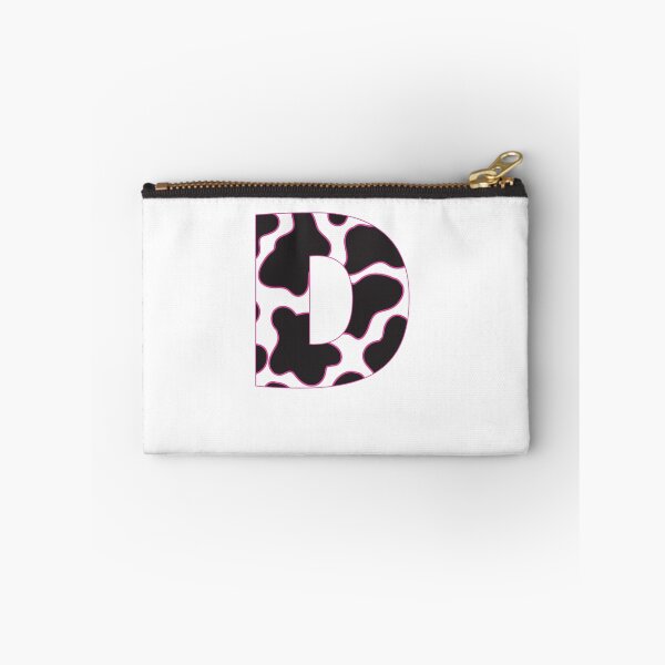 Item preview, cow print letter d designed and sold by keeganemma.