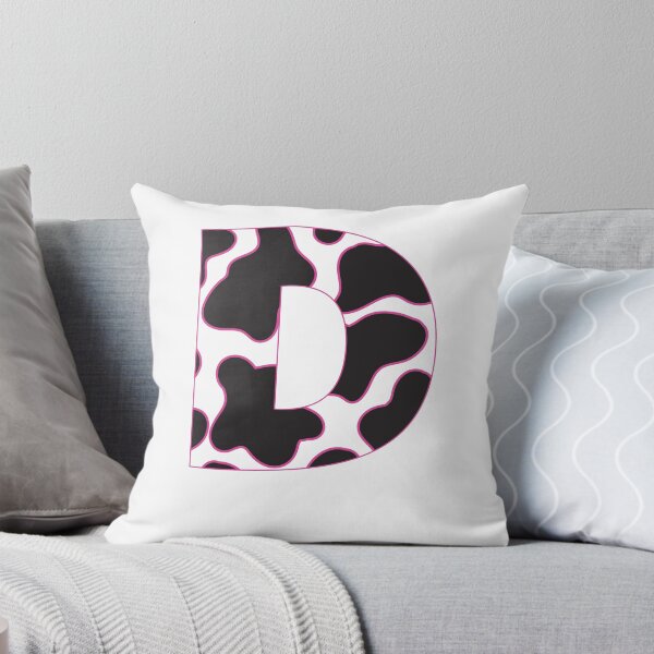 Item preview, cow print letter d designed and sold by keeganemma.