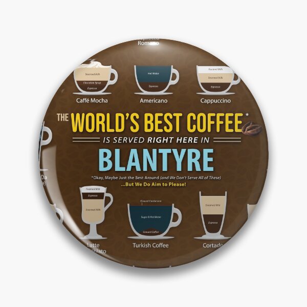 Item preview, Blantyre, Malawi,Southern Region Coffee Types Chart designed and sold by Coffee-Meme.