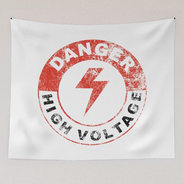 Item preview, DANGER HIGH VOLTAGE designed and sold by BobbyG305.