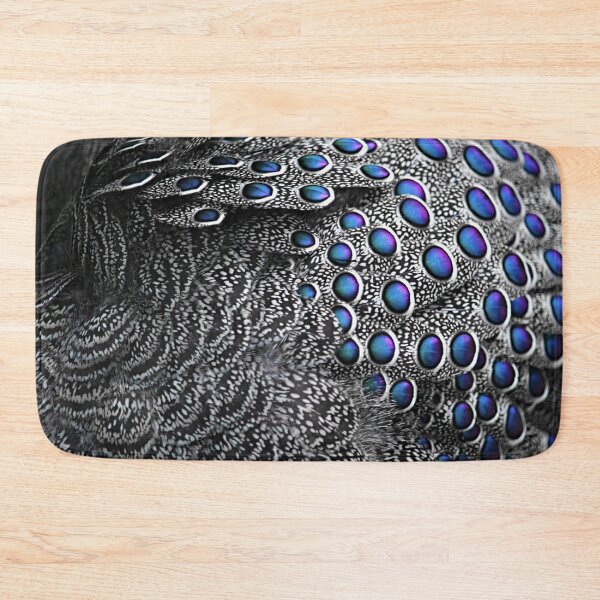 Item preview, Peacock Feather Photography Symmetrical Bird Art Blue & Purple Feather Art designed and sold by AlwaysGrowing.
