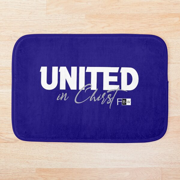 United in Christ Bath Mat