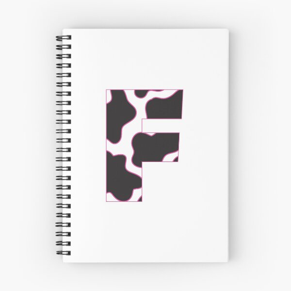 Item preview, cow print letter f designed and sold by keeganemma.