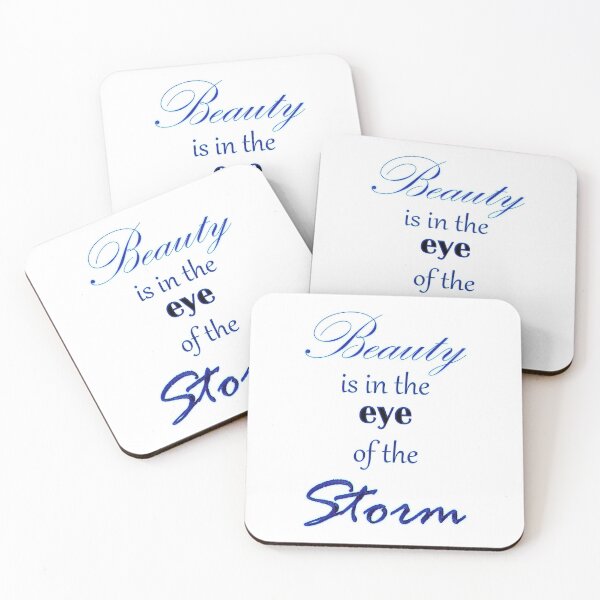 Item preview, Beauty is in the eye of the storm. designed and sold by Drift Woad.
