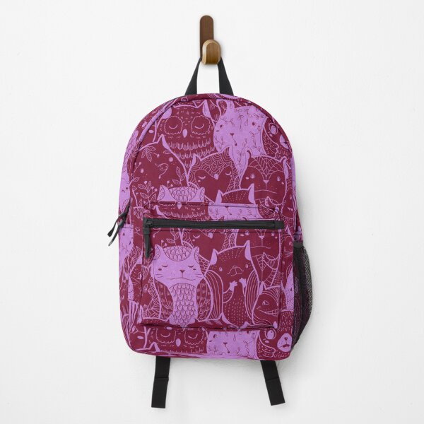 Item preview, Red pink doddle creatures designed and sold by Gaia Marfurt.
