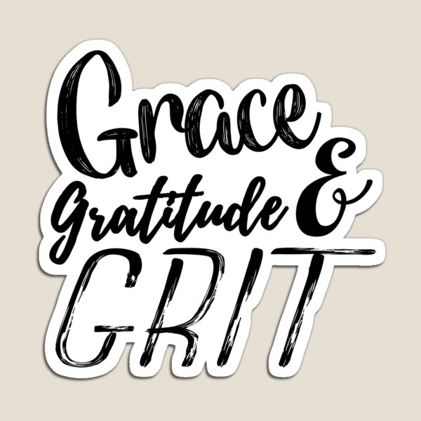 Grace Gratitude & Grit Horse Farm Equestrian Novelty product Magnet