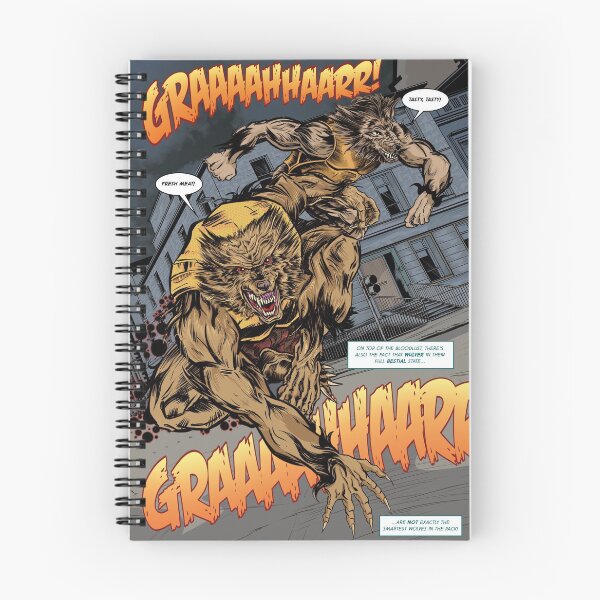 Item preview, Werewolves Pop Art Print designed and sold by William Hazle.