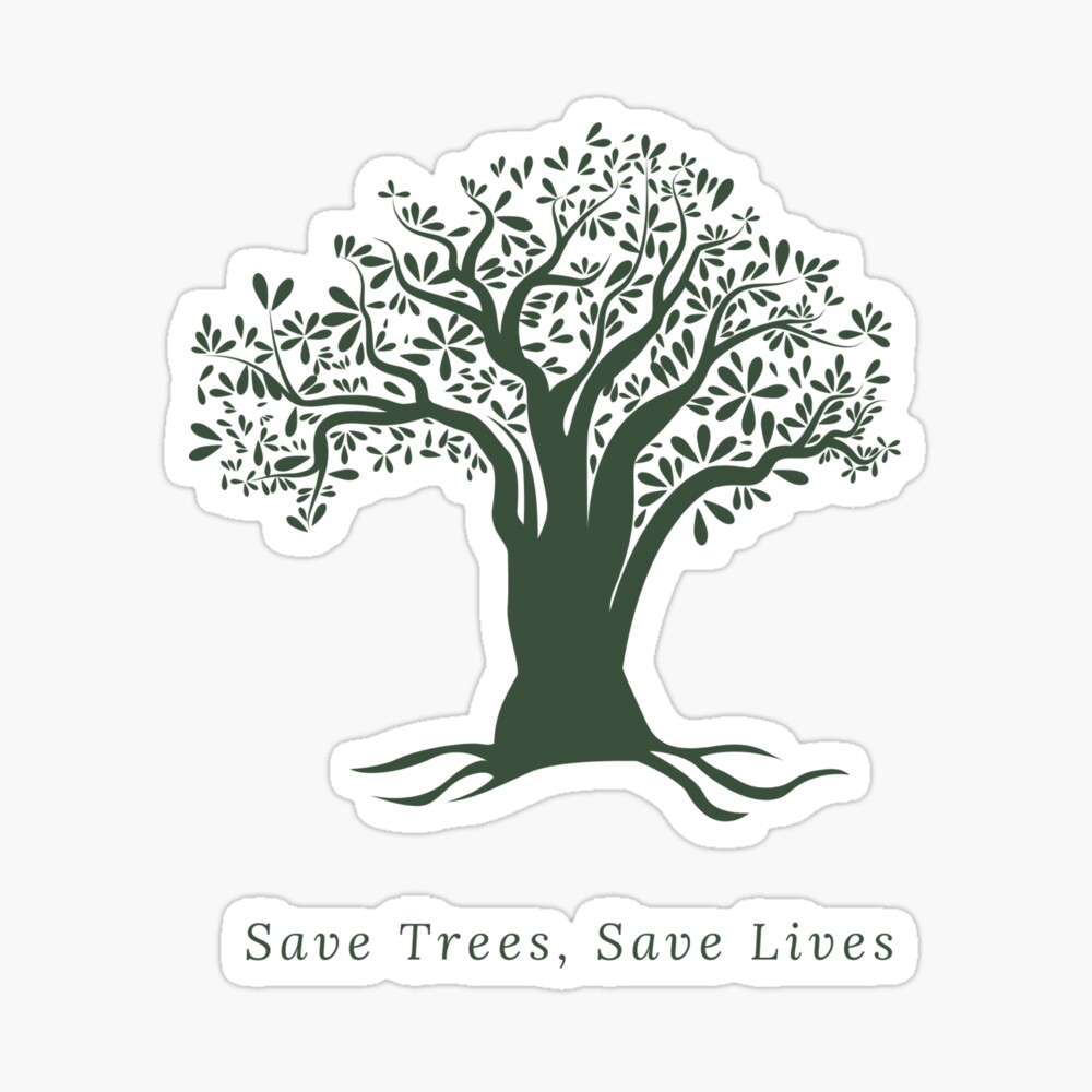 How to Draw Save Tree Save Earth step by step for beginners - YouTube