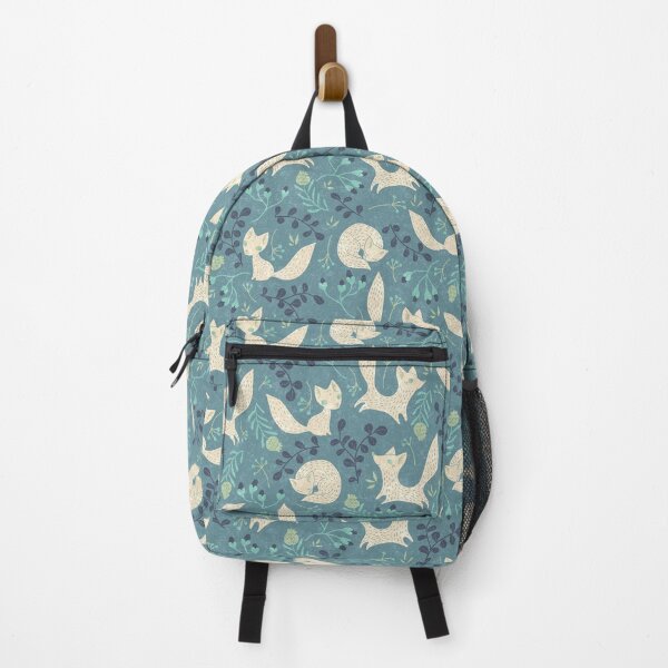 Item preview, little fox in blue designed and sold by Gaia Marfurt.