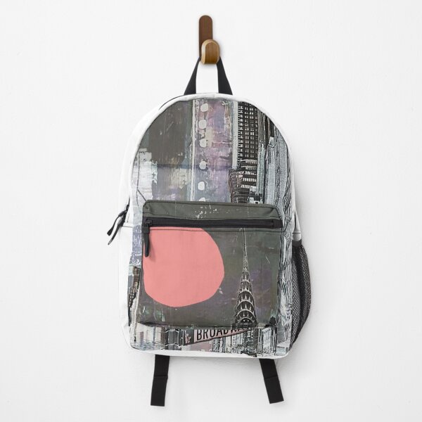 Item preview, New York Urban Pop Art Funky Streets City Retro Modern Art Chrysler Building Vintage NYC designed and sold by ExquisiteShots.