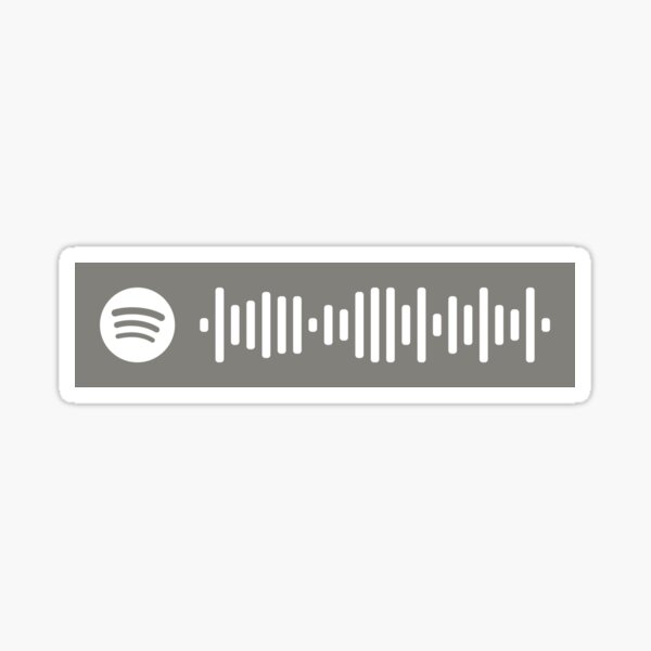STAR SHOPPING - STAR SHOPPING - LIL PEEP Spotify Code Sticker