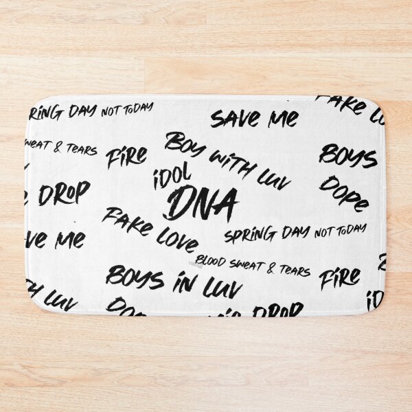 Item preview, DNA, Fake love, Boys with luv, idol, blood sweat & tears designed and sold by arorar.
