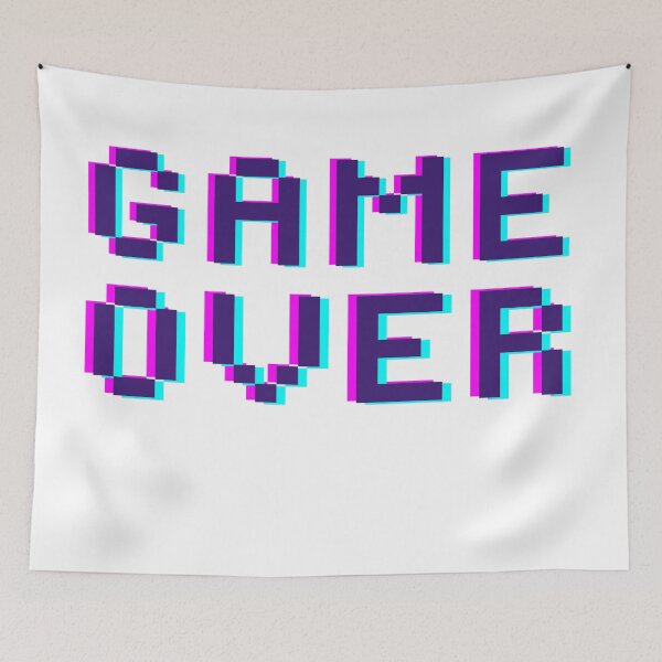 Item preview, Game Over designed and sold by ExploreStore.
