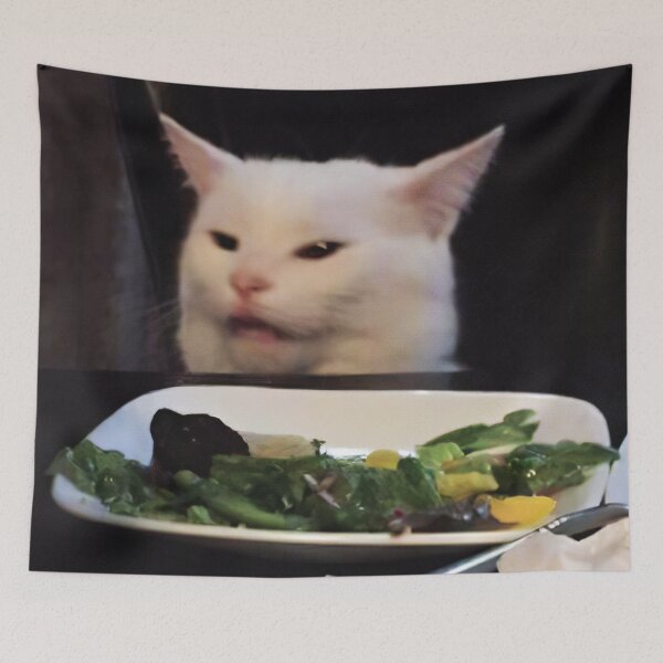 Item preview, Smudge meme cat designed and sold by Hellosadkitty.